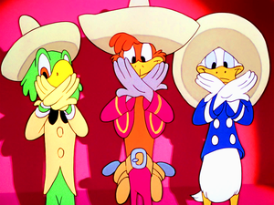  Walt Disney Screencaps – José Carioca, Panchito Pistoles & Donald anatra