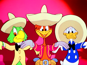  Walt Disney Screencaps – José Carioca, Panchito Pistoles & Donald con vịt, vịt