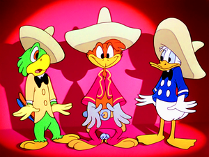  Walt ডিজনি Screencaps – José Carioca, Panchito Pistoles & Donald হাঁস