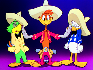  Walt Disney Screencaps – José Carioca, Panchito Pistoles & Donald itik