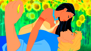  Walt ডিজনি Screencaps - Pocahontas & Captain John Smith