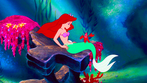 Walt ডিজনি Screencaps - Princess Ariel & Sebastian