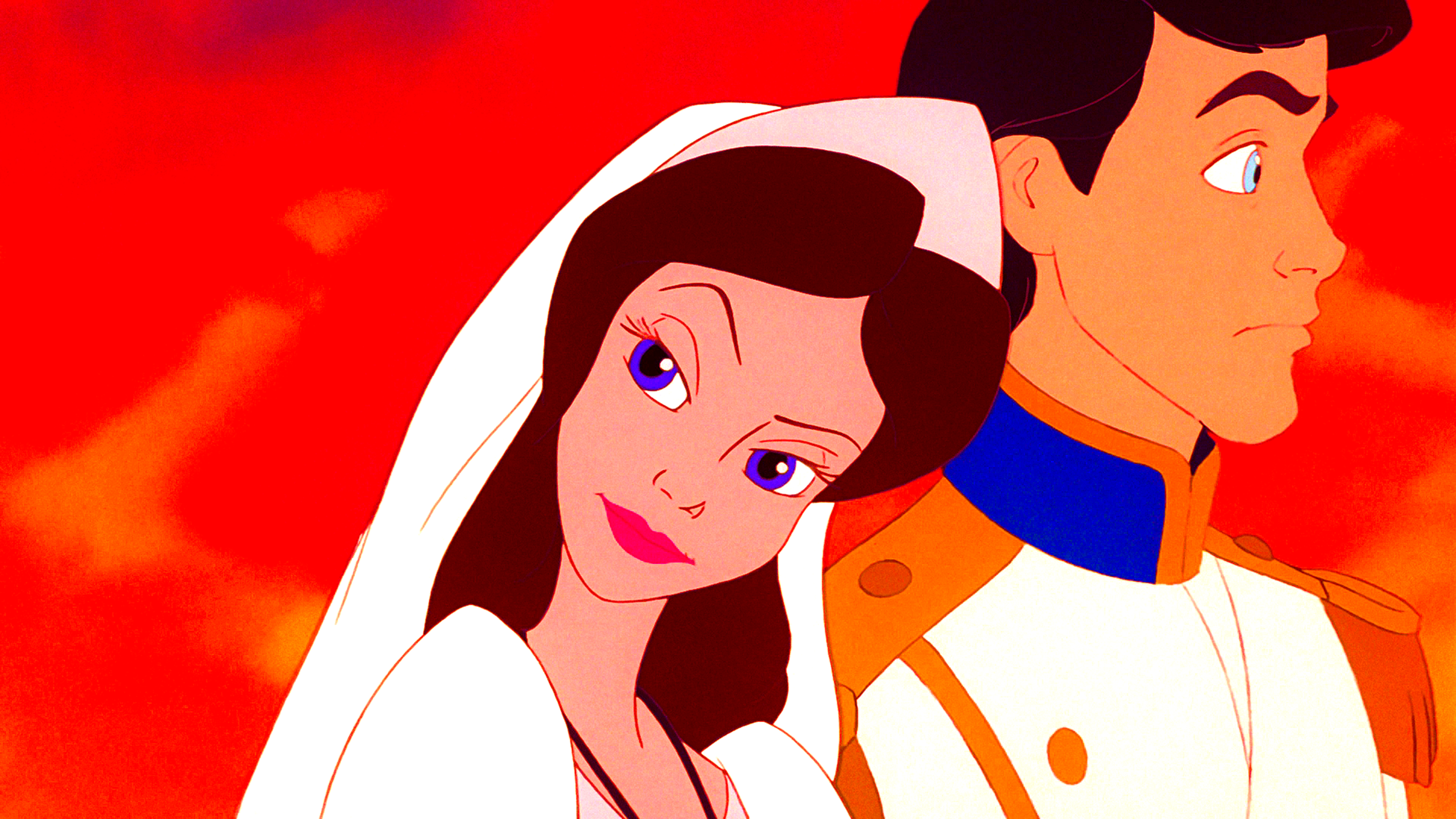 Walt disney Screencaps – Vanessa & Prince Eric - personagens de walt ...