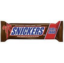  1 lb Snickers Giant Slice n Serve chocolate Bar