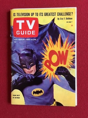  1966 蝙蝠侠 Adam West/TV GUIDE
