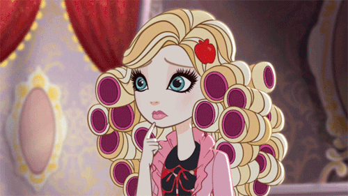 225047 ever after high sad apfel, apple white gif