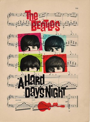  A Hard Day's Night Poster