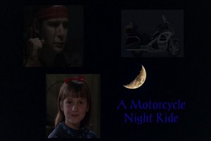 A Motorcycle Night Ride