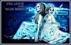  Avril Lavigne and Taylor Momsen
