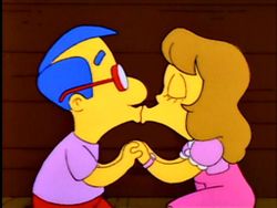  Bart's Friend Falls in amor