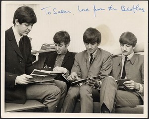  Beatles autograph