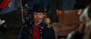 Bill Hader as George Armstrong Custer in Battle of the Smithsonian