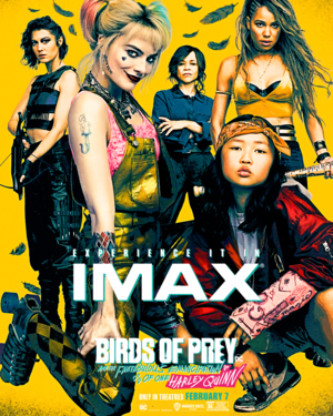  Birds of Prey (And the Fantabulous Emancipation of One Harley Quinn) (2020) IMAX Poster
