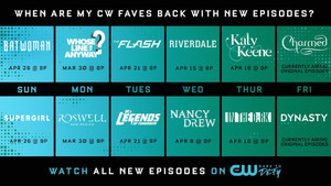  CW TV - Spring 2020 Return Dates
