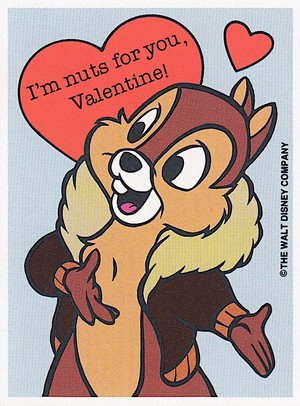 Chip 'n Dale: Rescue Rangers - Valentine's Day Cards - Dale