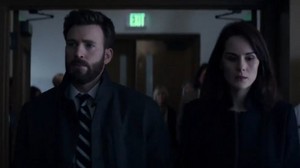  Chris Evans and Michelle Dockery in Defending Jacob (2020)