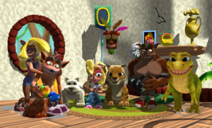  Crash and his Family and Friends MMD