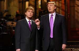  Darrell Hammond (as Donald Trump) with Donald Trump on SNL