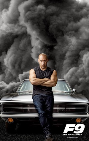  Fast and Furious 9 (2020) Character Poster - Vin Diesel as Dom Toretto