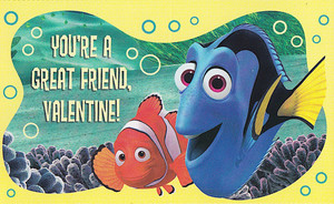  Finding Nemo - Valentine's jour Cards - marlin and Dory