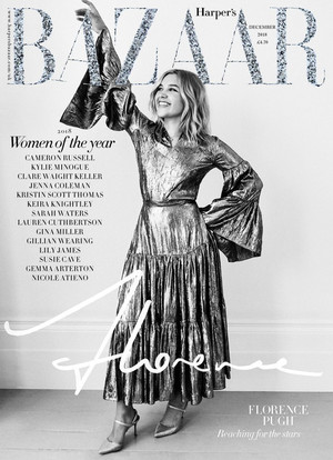  Florence Pugh - Harper's Bazaar UK Cover - 2018