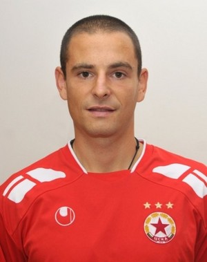  French Player Gregoire Akcelrod with CSKA Sofia
