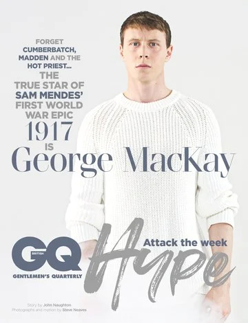 George MacKay - British GQ Cover - 2020