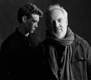 George MacKay and Sam Mendes - Backstage Photoshoot - 2020