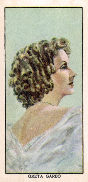  Greta Garbo Cigarette Card Camille