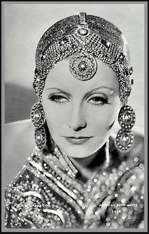  Greta Garbo Postcard