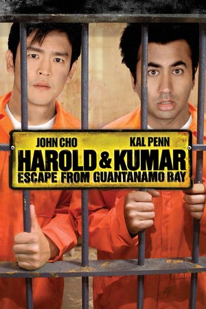  Harold and Kumar Escape from Guantanamo खाड़ी, बे (2008) Poster