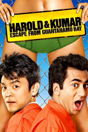  Harold and Kumar Escape from Guantanamo baie (2008) Poster