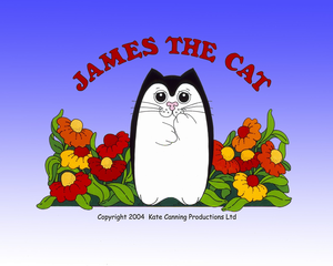  James the Cat (Wallpaper)