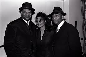  Janet Jackson With Jimmy selai And Terry Lewis