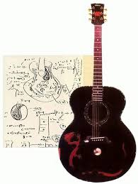  John Lennon's Dragon Yamaha đàn ghi ta, guitar
