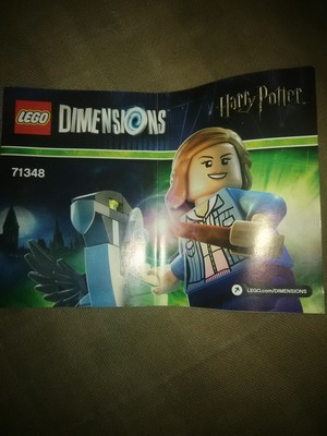 LEGO Dimensions Harry Potter Hermione Granger Fun Pack Instruction