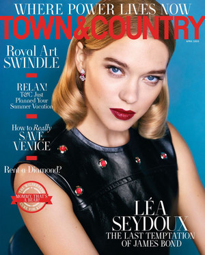  Lea Seydoux - Town and Country Cover - 2020