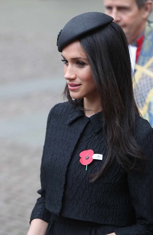  Meghan ~ Anzac دن Service at Westminster (2018)