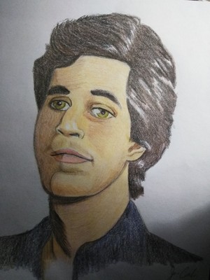  My colored drawing of Joey
