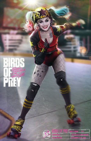 Official 'Birds Of Prey' Concept Art ~ Harley Quinn