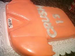  оранжевый Crush Jersey Cake