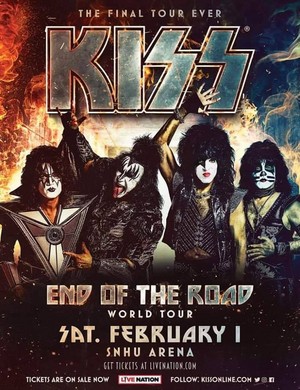  吻乐队（Kiss） ~Manchester, New Hampshire...February 1, 2020 (End of the Road Tour)