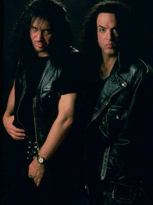  Paul and Gene -photo shoot in Sweden...March 14, 1994