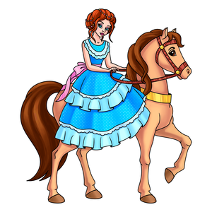  Principessa a cavallo