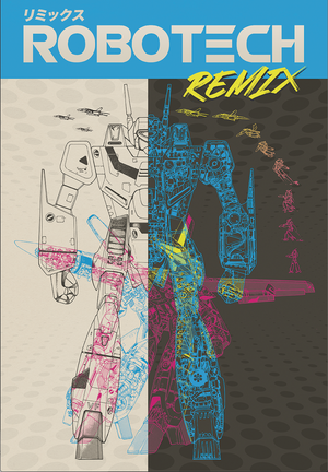  Robotech "Remix" series Volume-06 Coverart - "B" 由 Rico Renzi