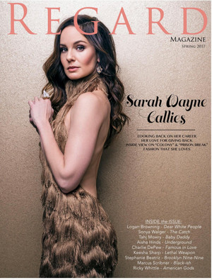  Sarah Wayne Callies - Regard Magazine Cover - 2017