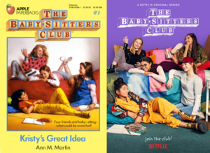  The Baby-Sitters Club - Book Cover vs. Netflix Poster