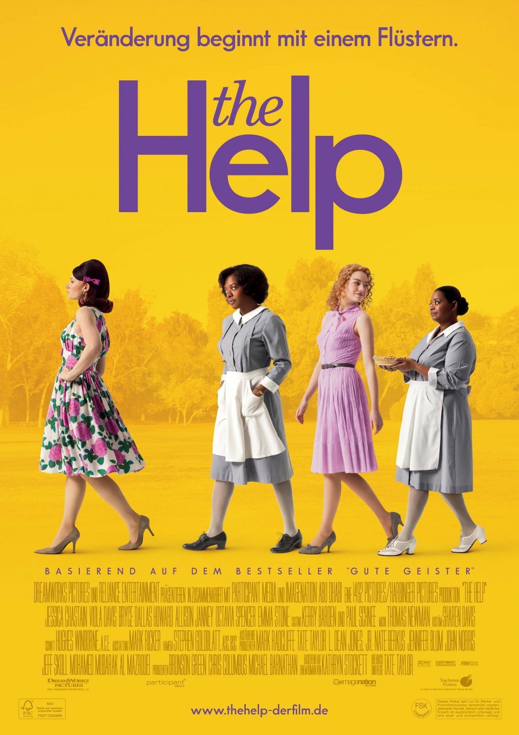 The Help (2011) German Poster