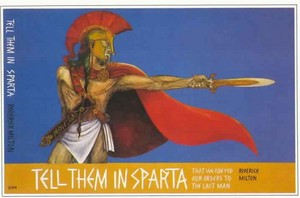  Tell them in Sparta