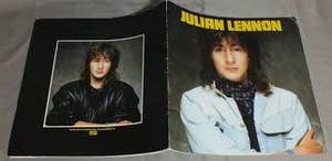  Vintage Julian Lennon concierto Tour Program